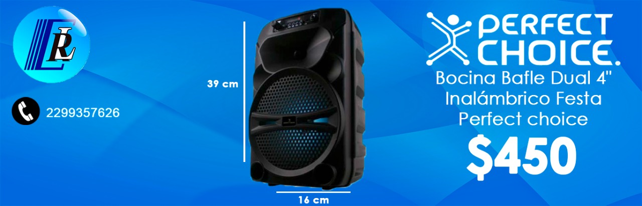 BAFLE DUAL 4